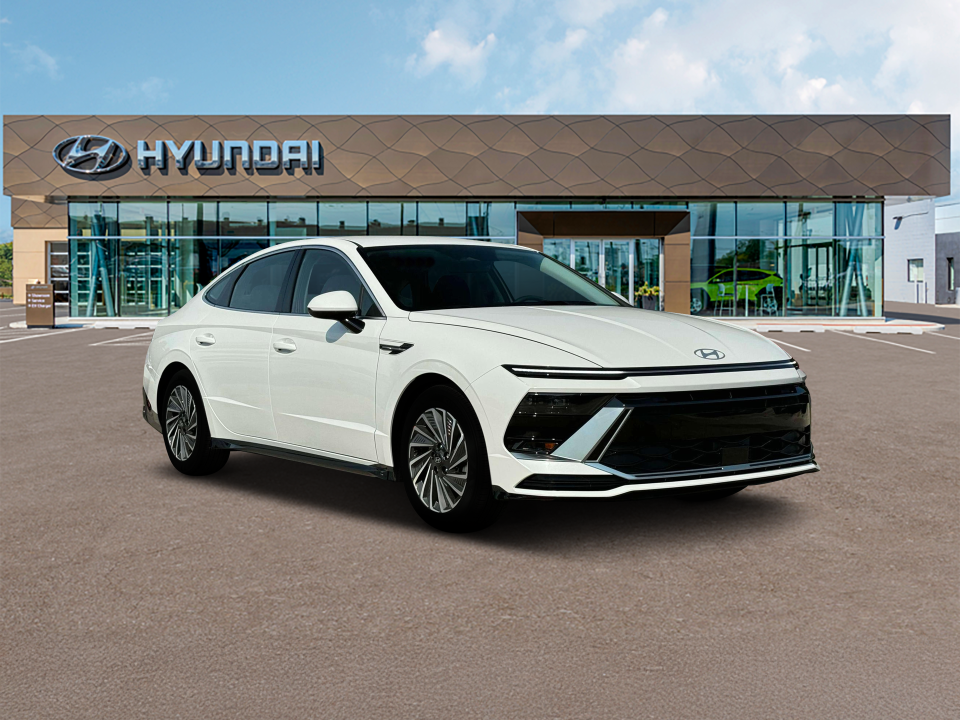 New 2025 White Hyundai SEL image 11
