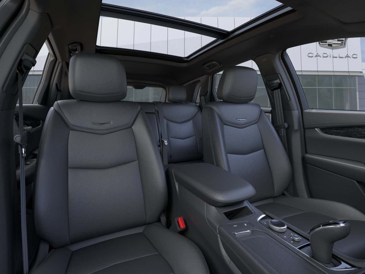 New 2025 Stellar Black Metallic Cadillac Premium Luxury image 16