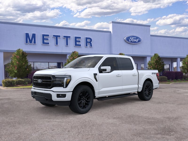 New 2026 Star White Metallic Tri-Coat Ford Lariat® image 1