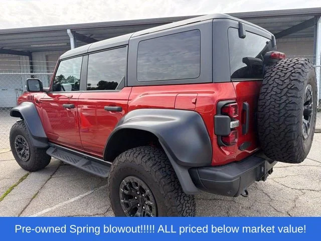 Used 2022 Red Ford Raptor image 4