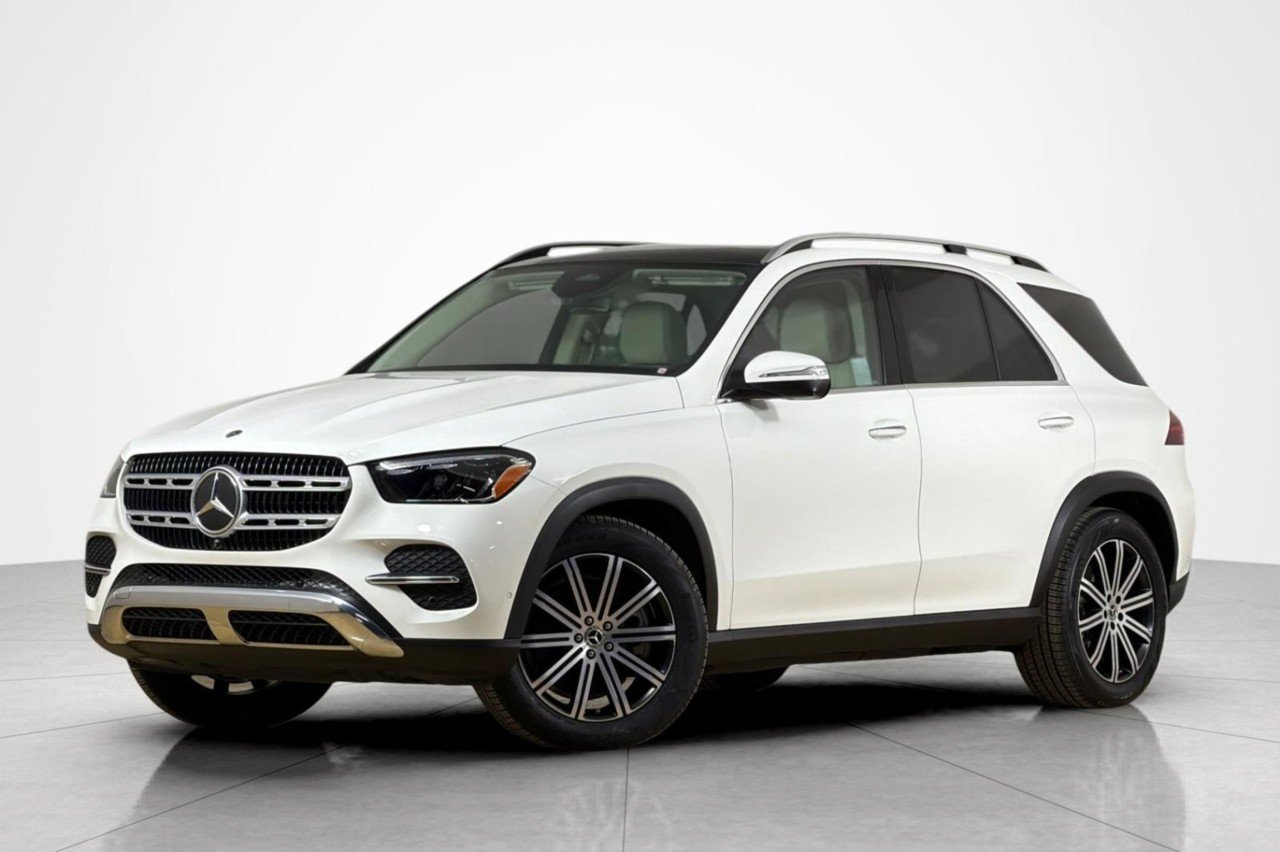 Certified Used 2024 Polar White Mercedes-Benz GLE 450 image 1