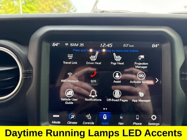 Used 2020 Blue Jeep Unlimited Sahara image 22