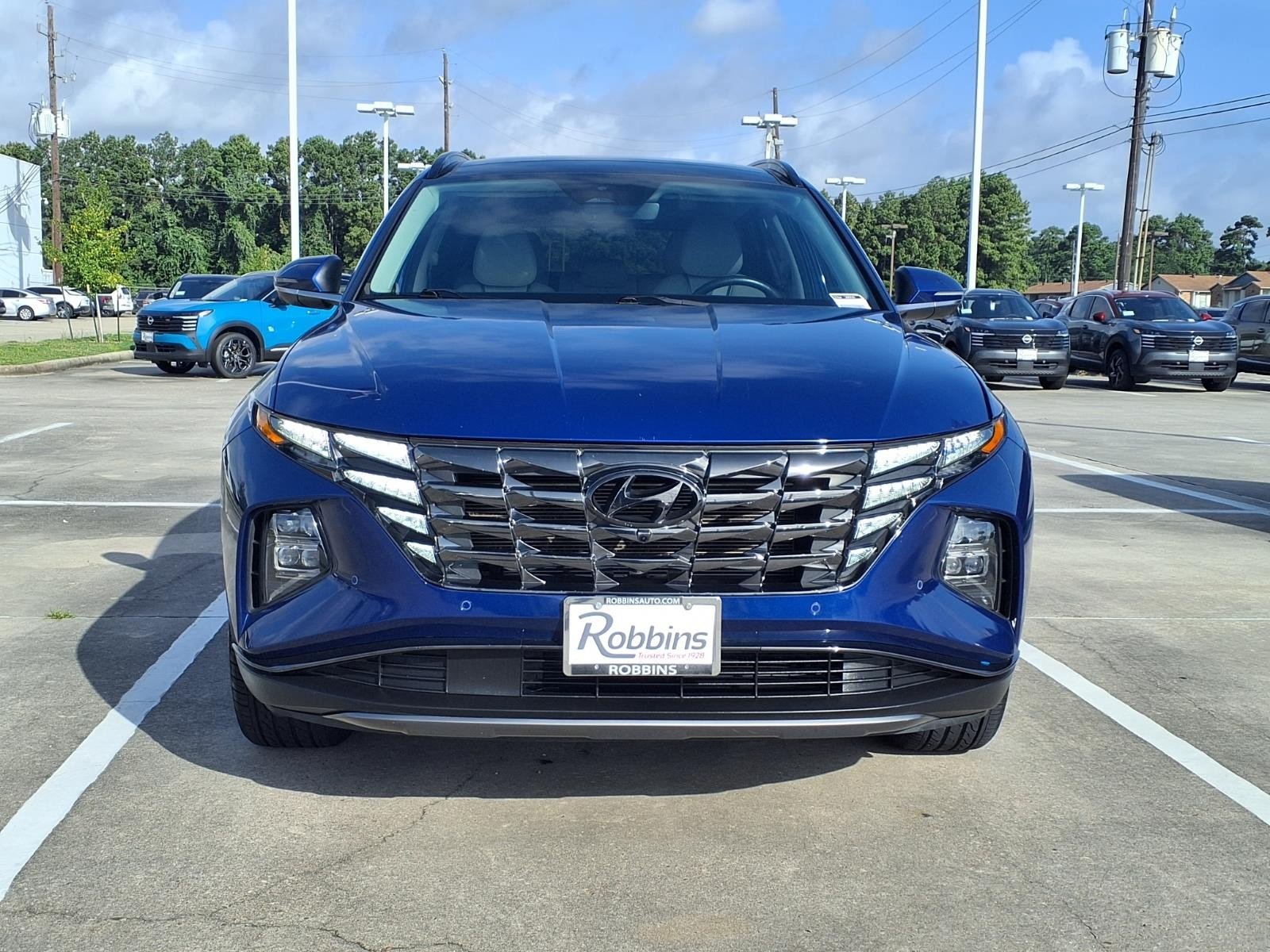 2022 Hyundai Tucson Limited Blue at Robbins Nissan