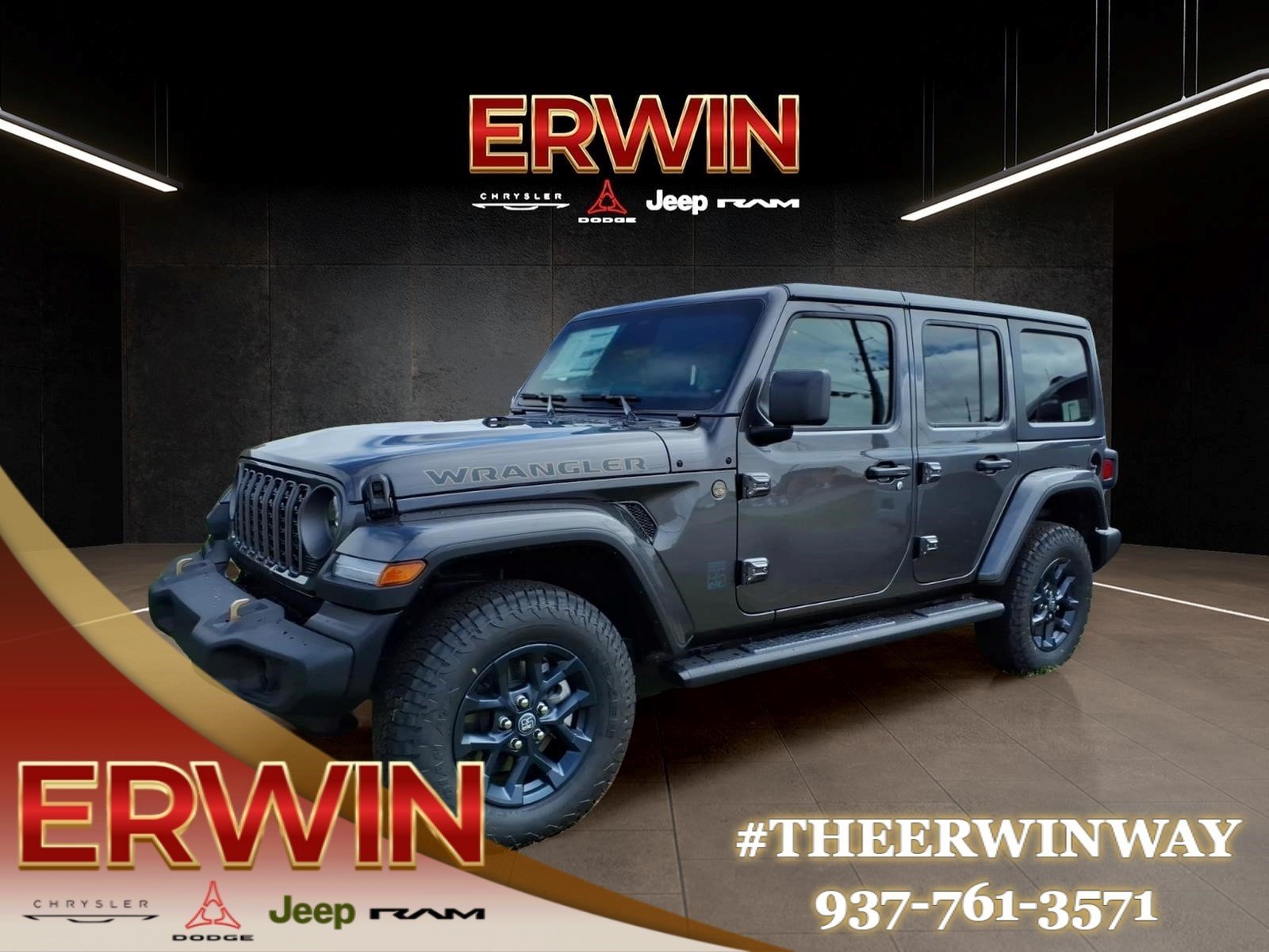 New 2026 Granite Crystal Metallic Clear-Coat Exterior Paint Jeep Sport image 3
