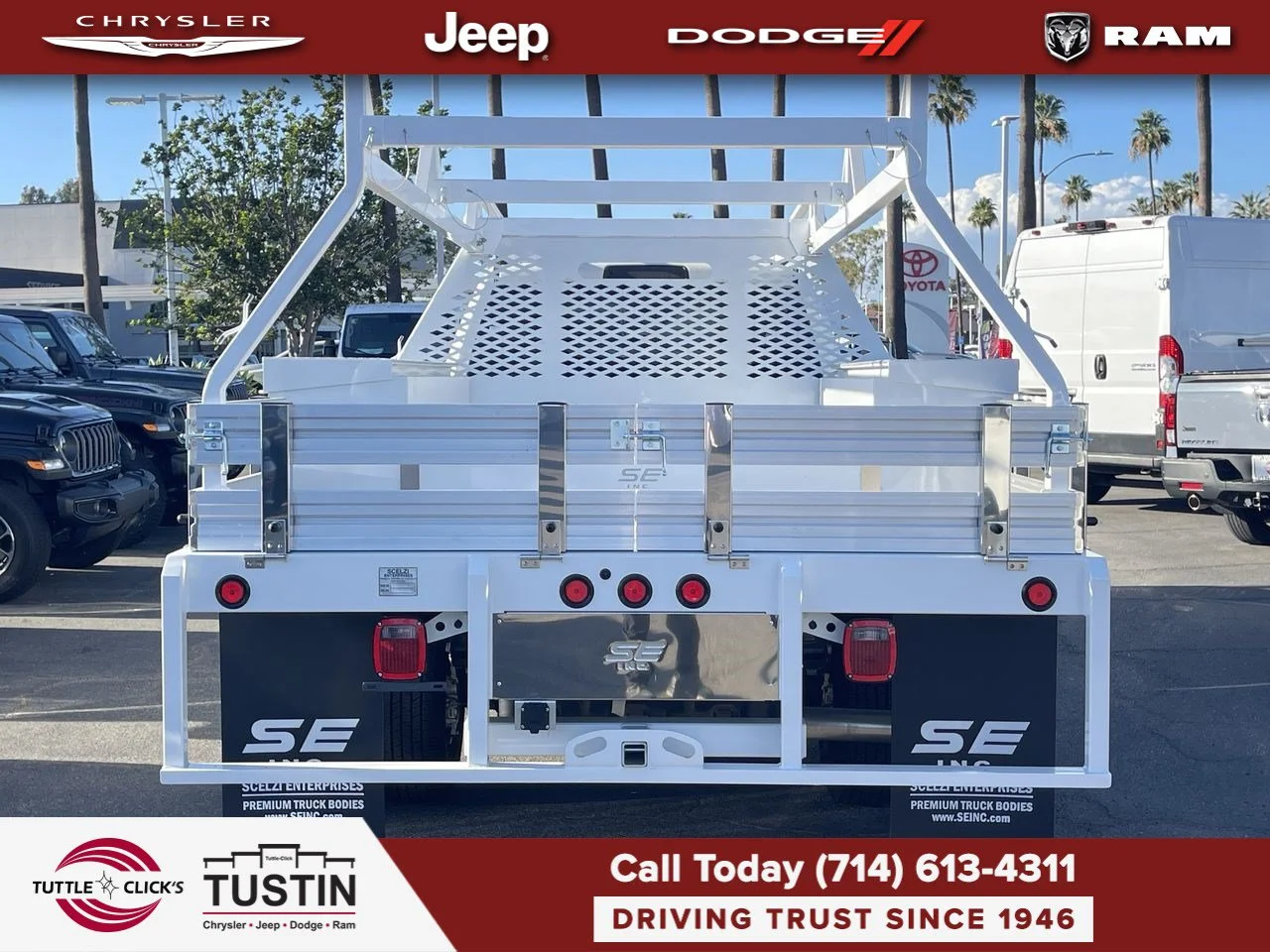 New 2027 Bright White Clear-Coat Paint RAM Tradesman image 11