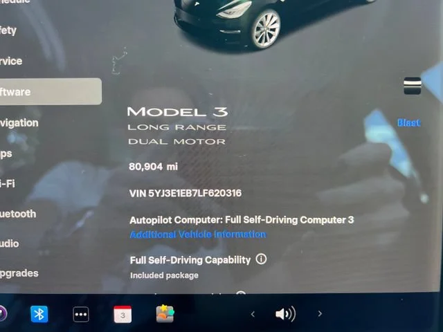 Used 2020 Red Multi-Coat Tesla Long Range image 21