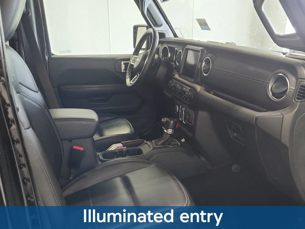 Used 2021 Black Jeep Unlimited Sahara 4xe image 17