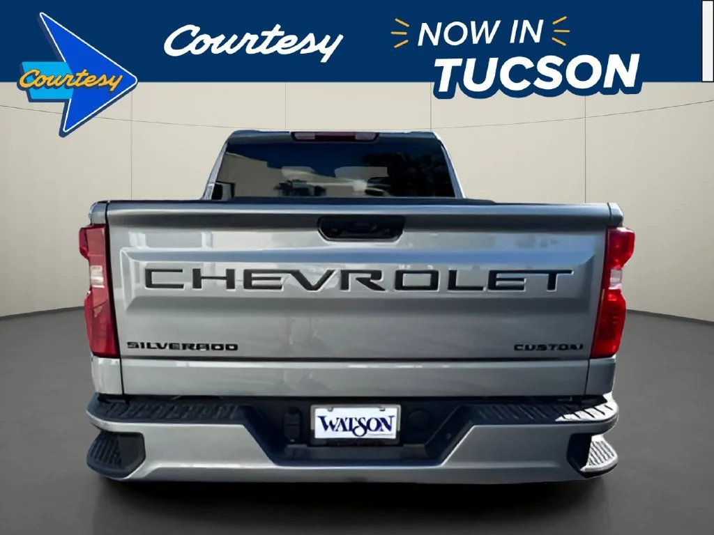 New 2026 Sterling Gray Metallic Chevrolet Custom image 1