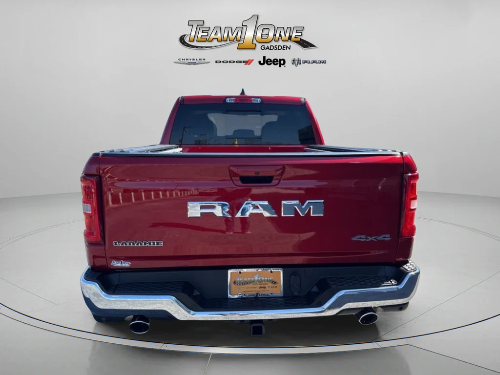 New 2026 Molten Red Pearl-Coat Exterior Paint RAM Laramie image 8