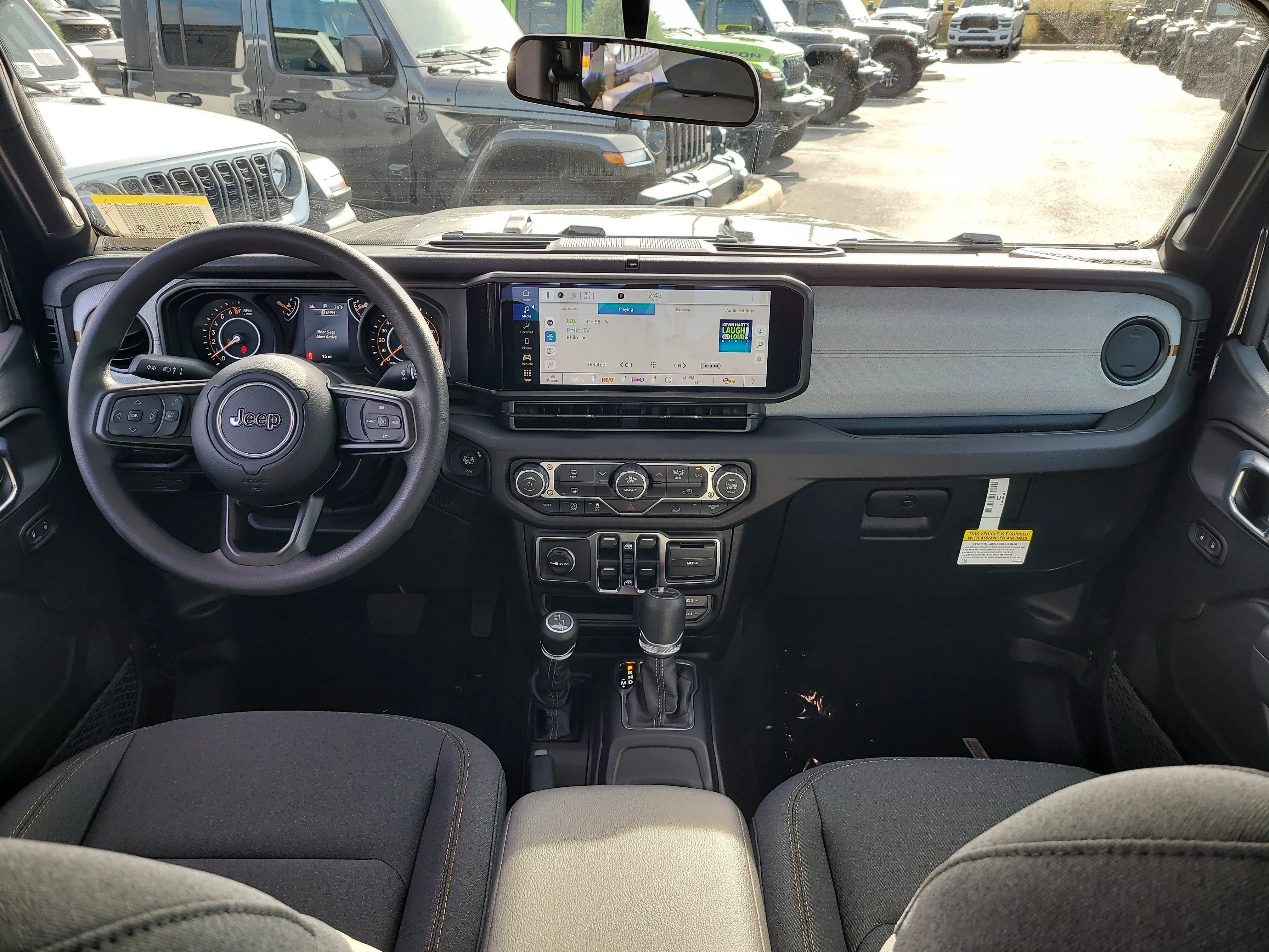 New 2026 Black Clearcoat Jeep Sport image 11
