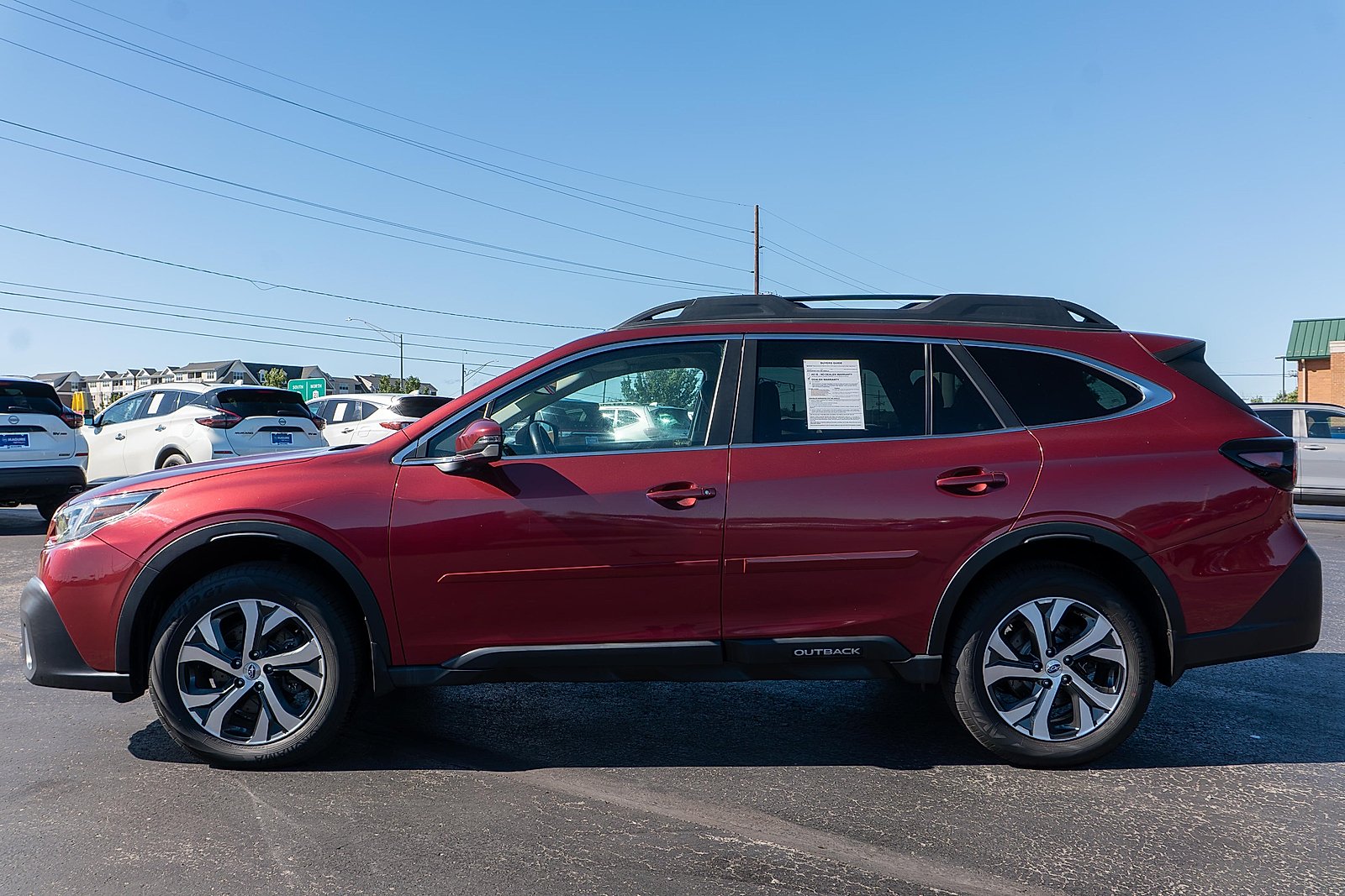 Used 2022 Crimson Red Pearl Subaru Limited image 9