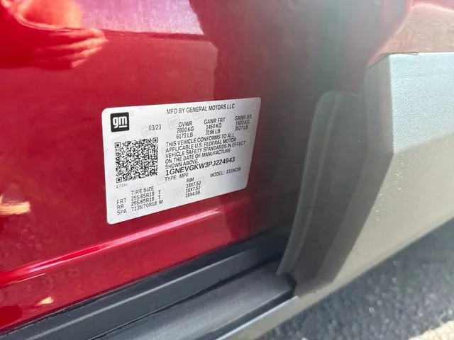 Used 2023 RADIANT RED TINTCOAT Chevrolet LT Cloth image 34