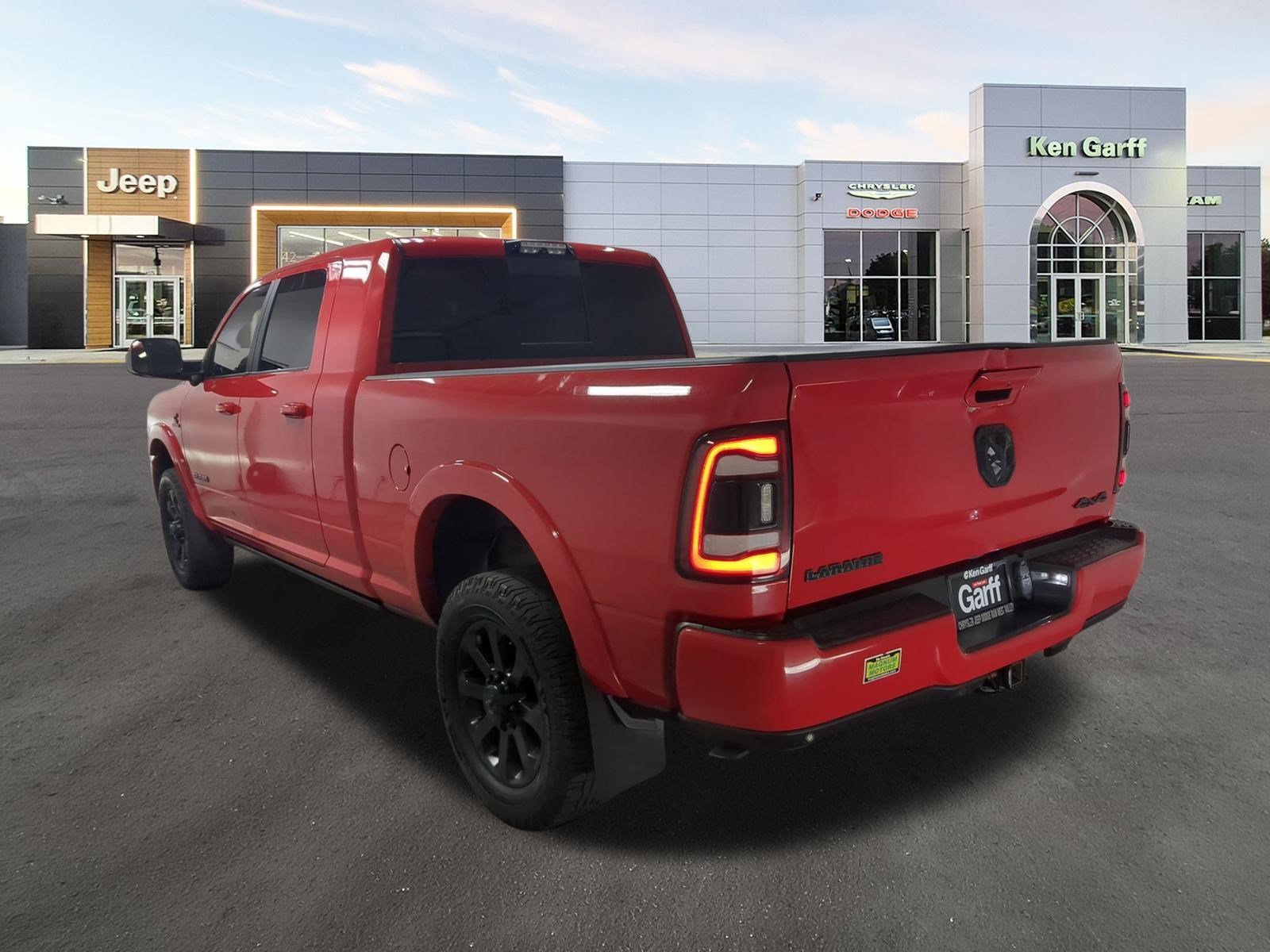 Used 2019 Flame Red Clearcoat Ram Laramie image 7