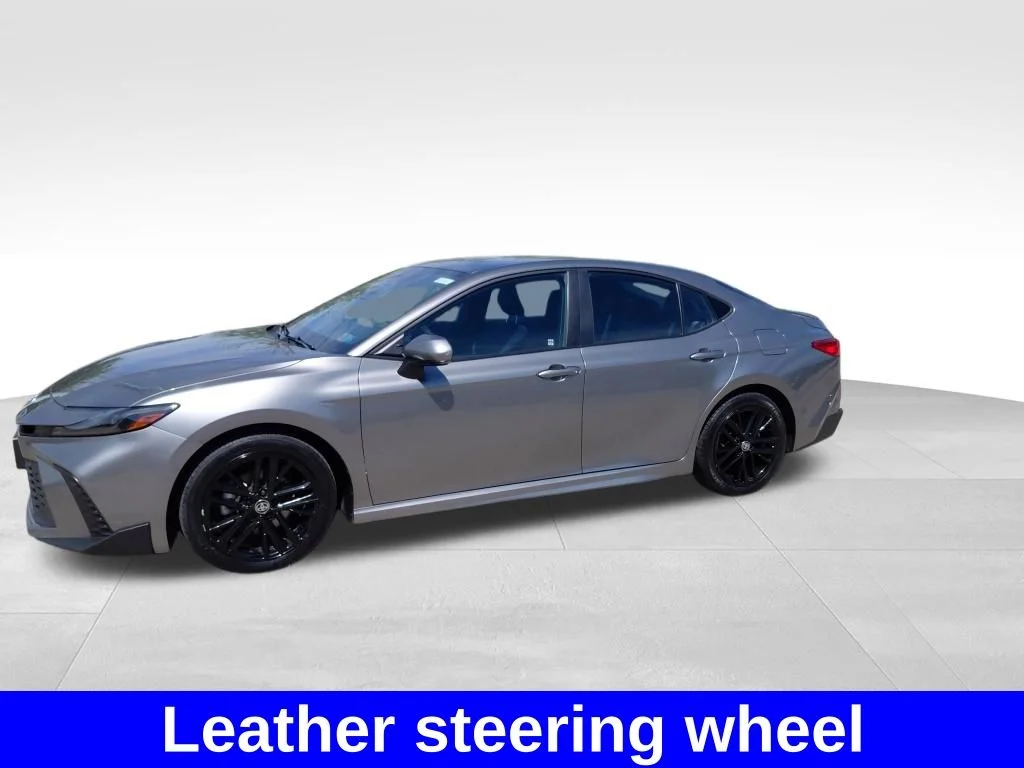 Used 2025 Celestial Silver Metallic Toyota SE image 19