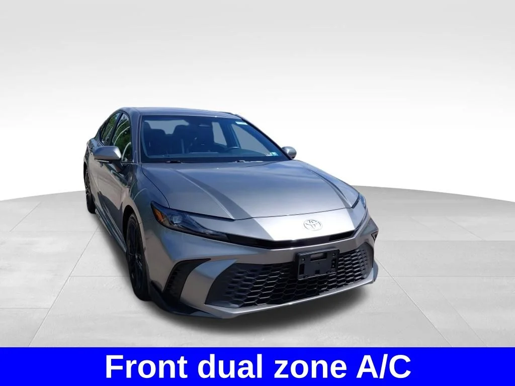 Used 2025 Celestial Silver Metallic Toyota SE image 4