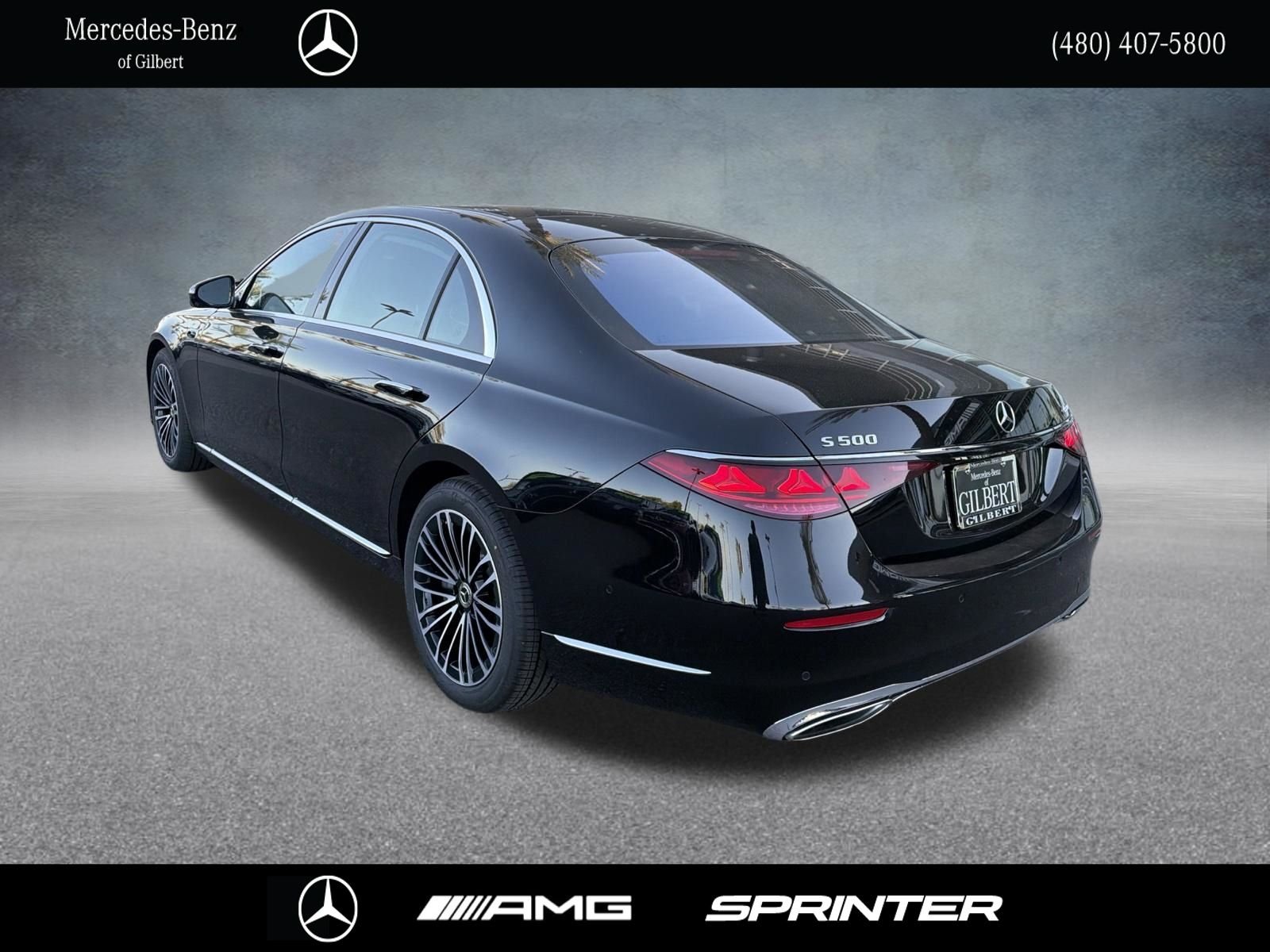 New 2027 Obsidian Black Metallic Mercedes-Benz S 500 image 4