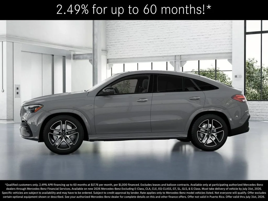 New 2026 MANUFAKTUR Alpine Grey Mercedes-Benz AMG® GLE 53 4MATIC+ Coupe image 77