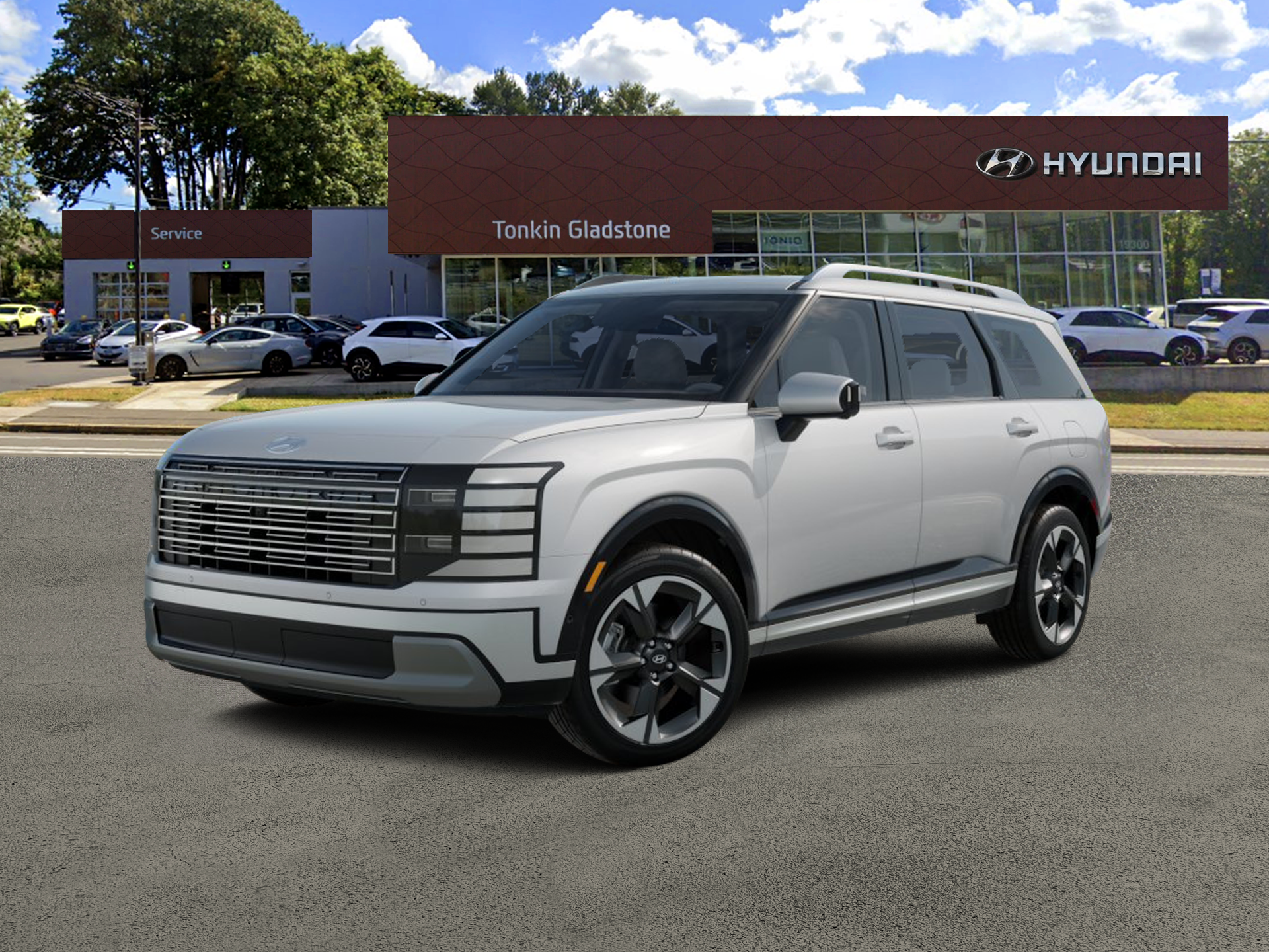 New 2027 Creamy White Pearl Hyundai Limited 8P image 2