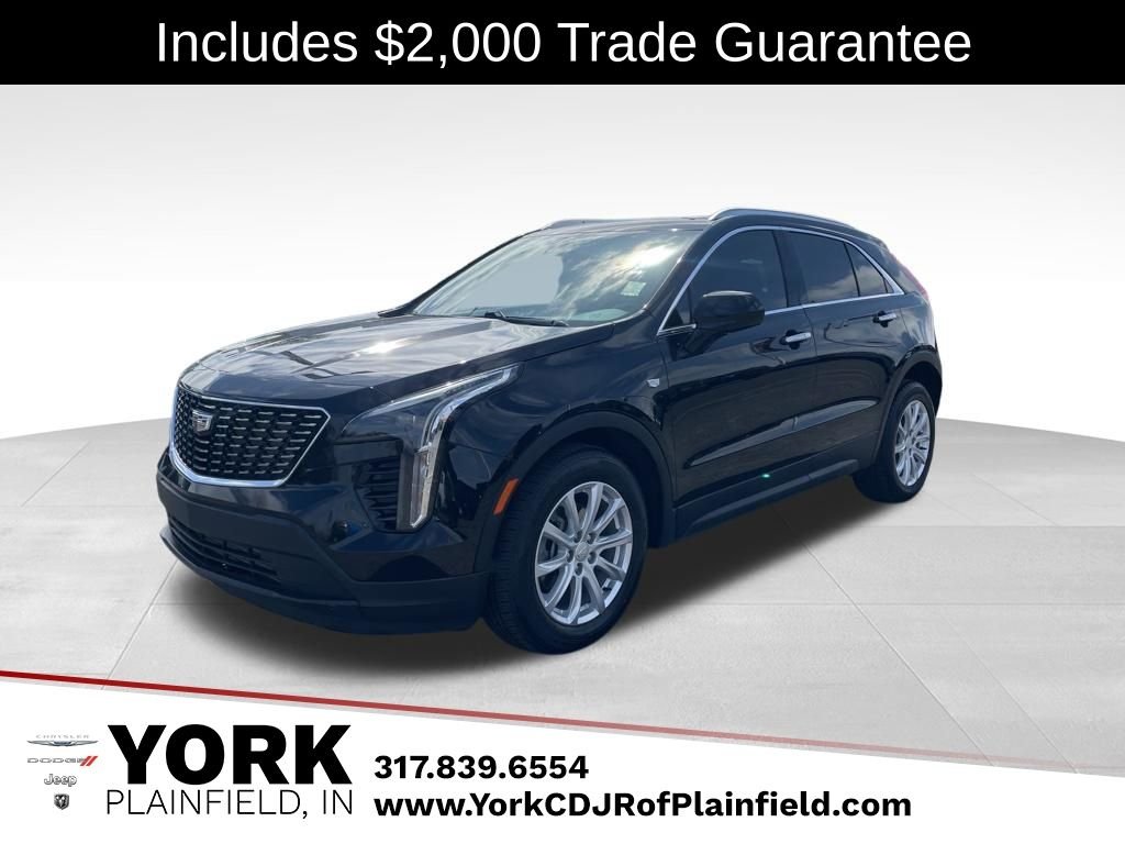 Black 2023 Cadillac XT4 Luxury AWD SUV / Crossover Four-Wheel Drive 9-Speed Automatic