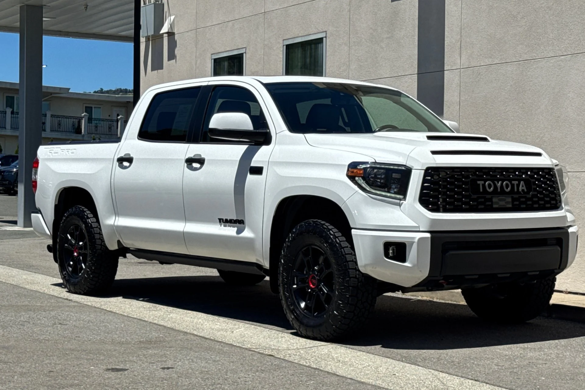 Used 2020 Super White Toyota TRD Pro CrewMax 5.5