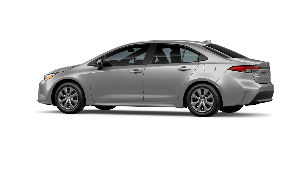 New 2026 Classic Silver Metallic Toyota Hybrid LE image 5