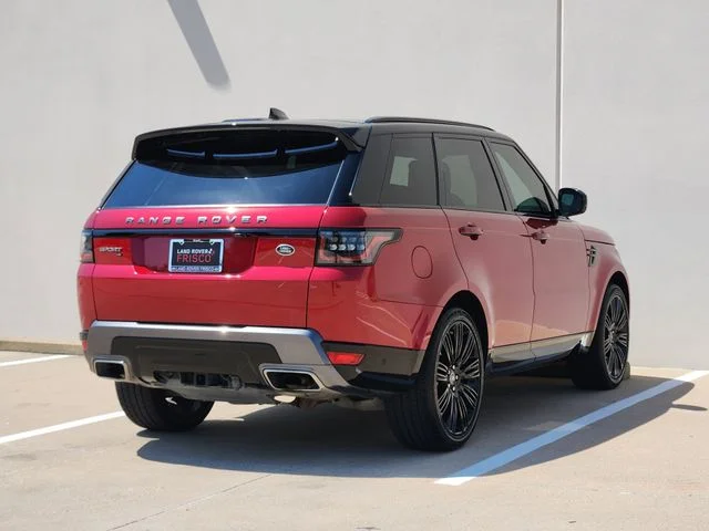 Used 2022 Red Land Rover HSE Silver Edition image 7