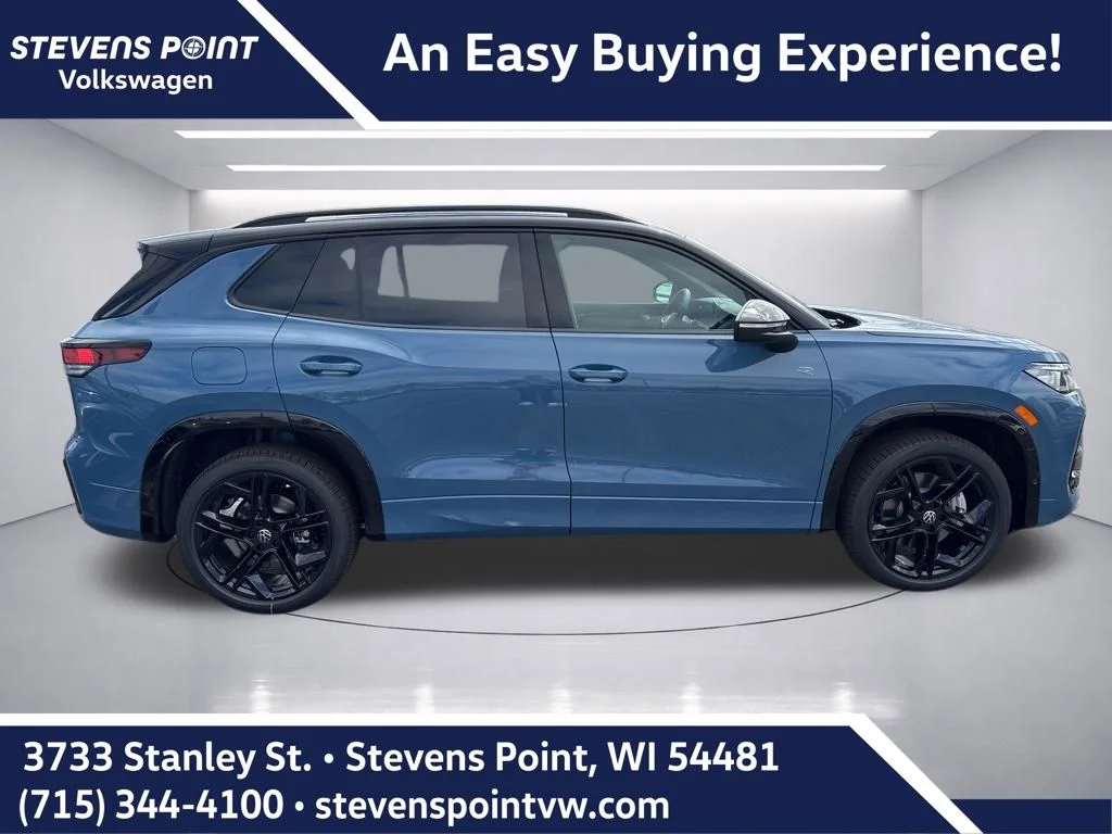New 2026 Monterey Blue with Deep Black Roof Volkswagen 2.0T SE R-Line Black image 6