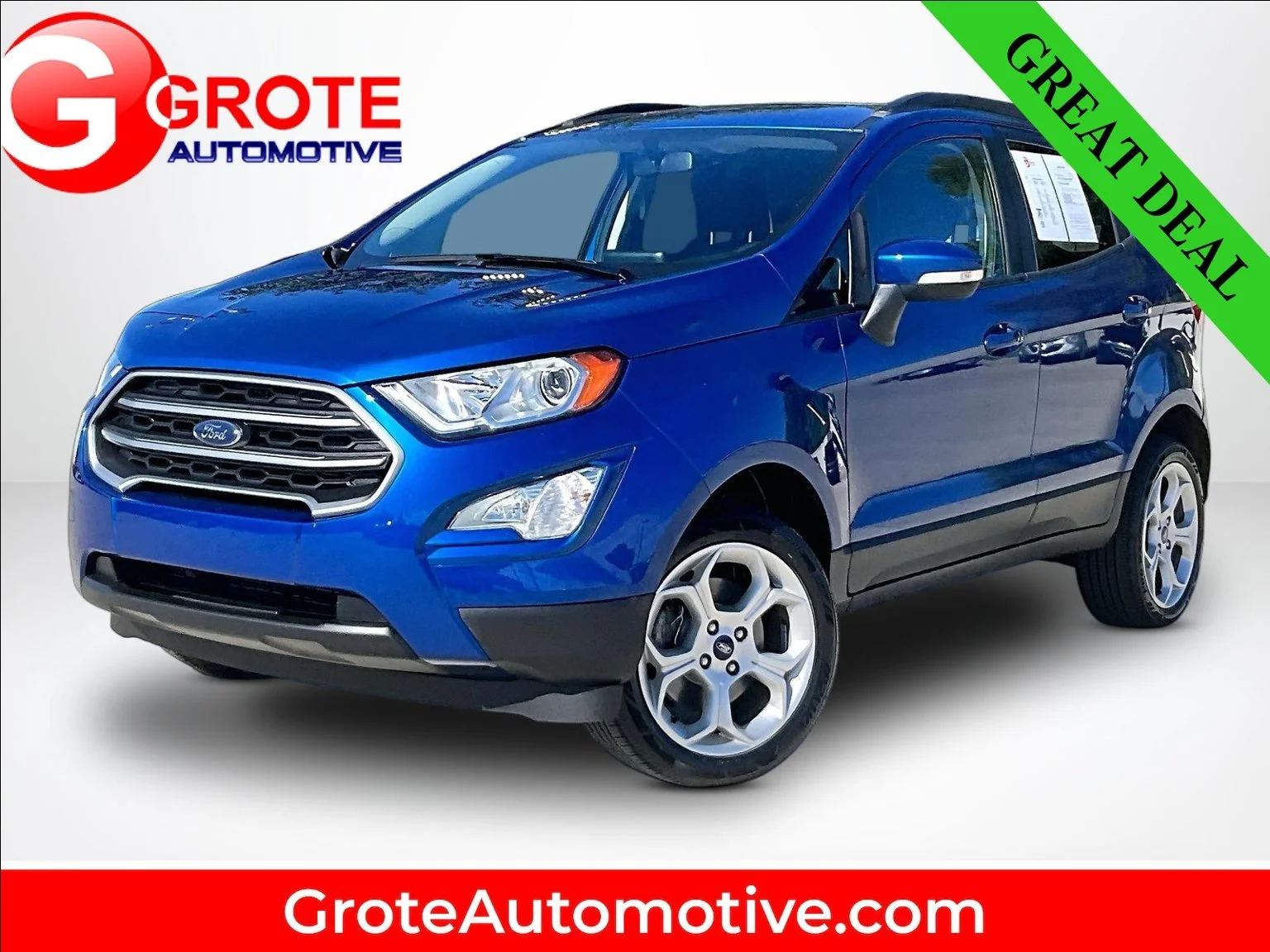 Used 2022 Blue Ford SE image 1