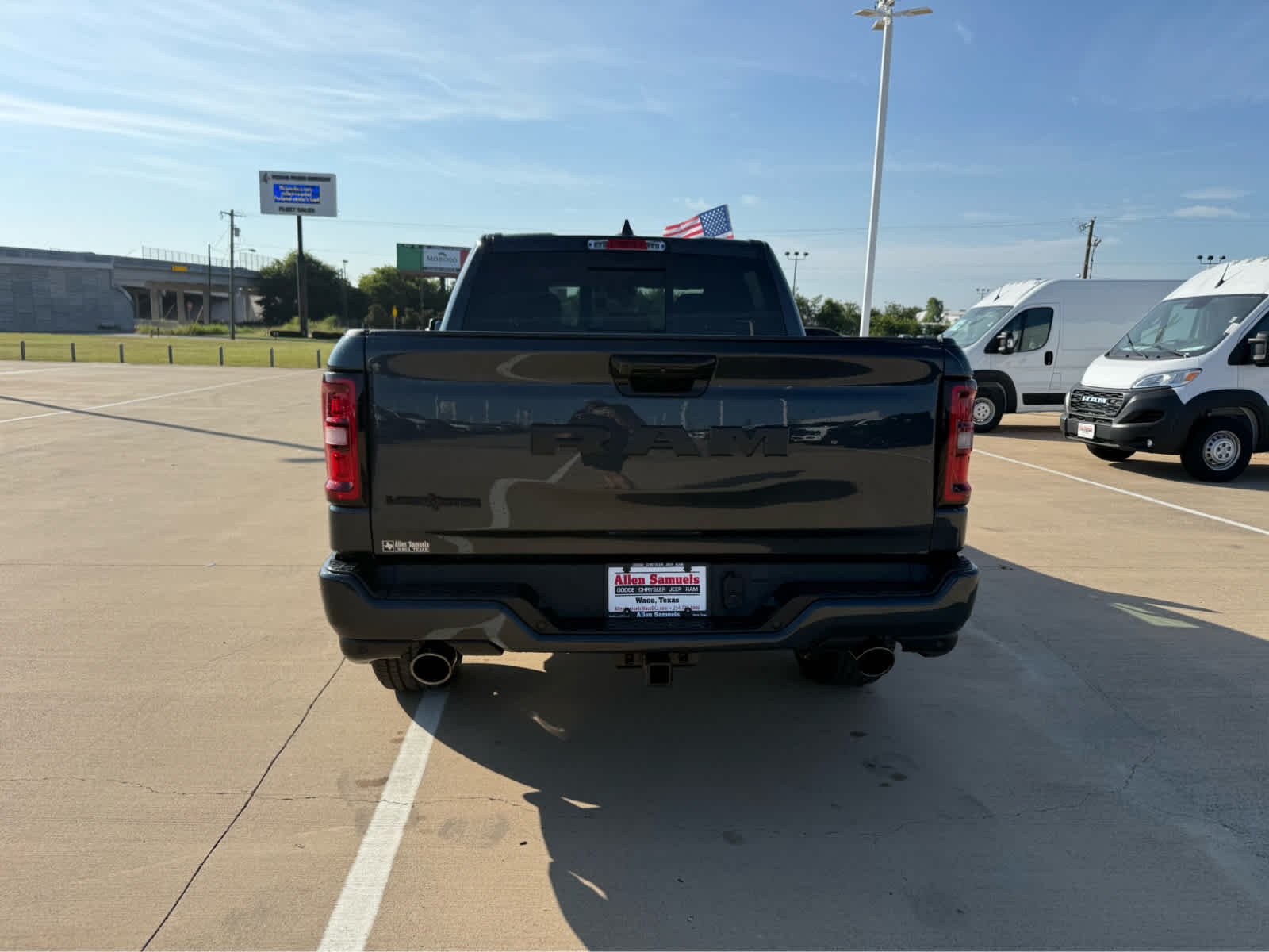 New 2026 Forged Blue Metallic Exterior Paint RAM Lone Star image 7