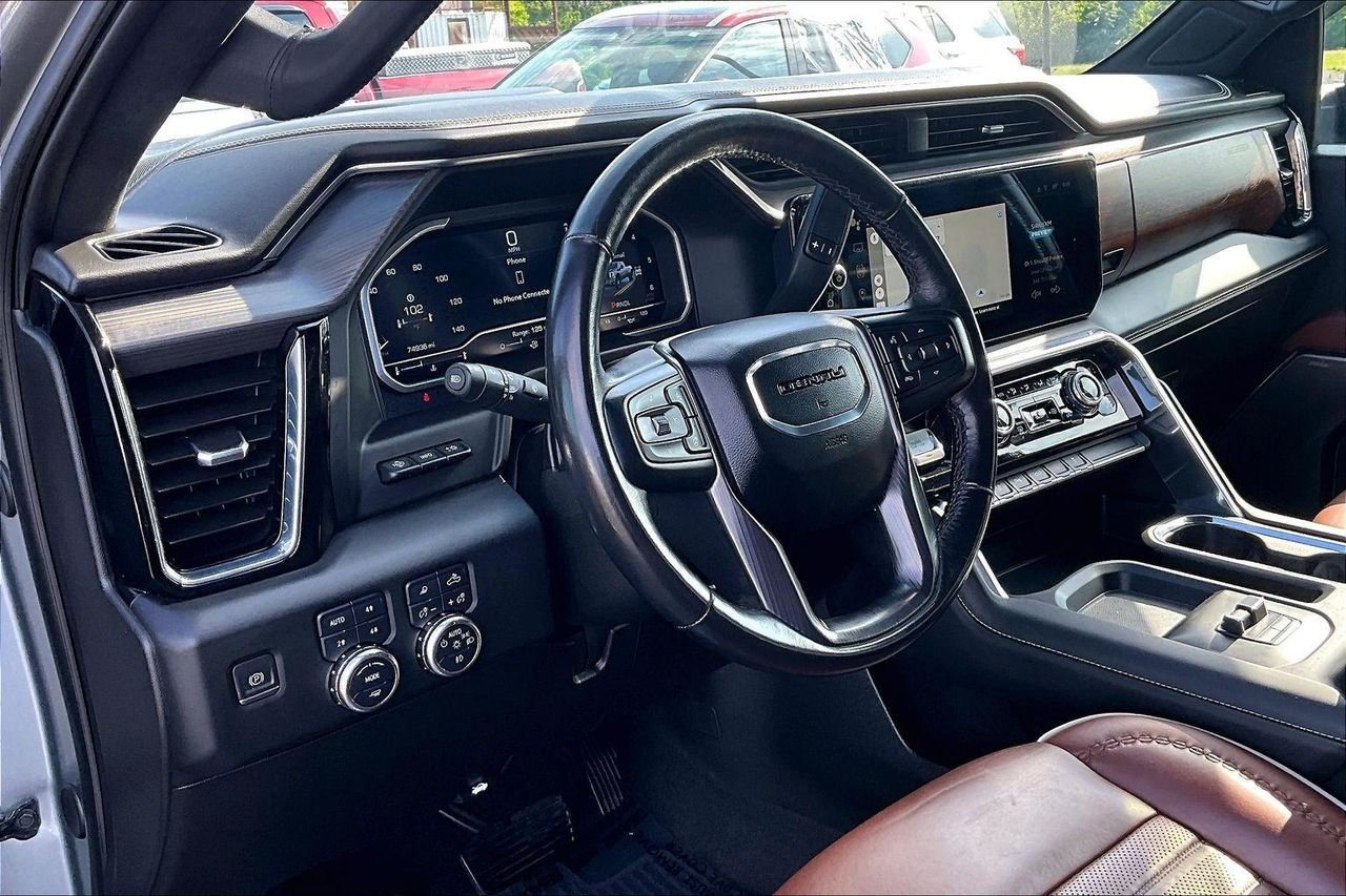 Used 2024 Titanium Rush Metallic GMC Denali Ultimate image 19