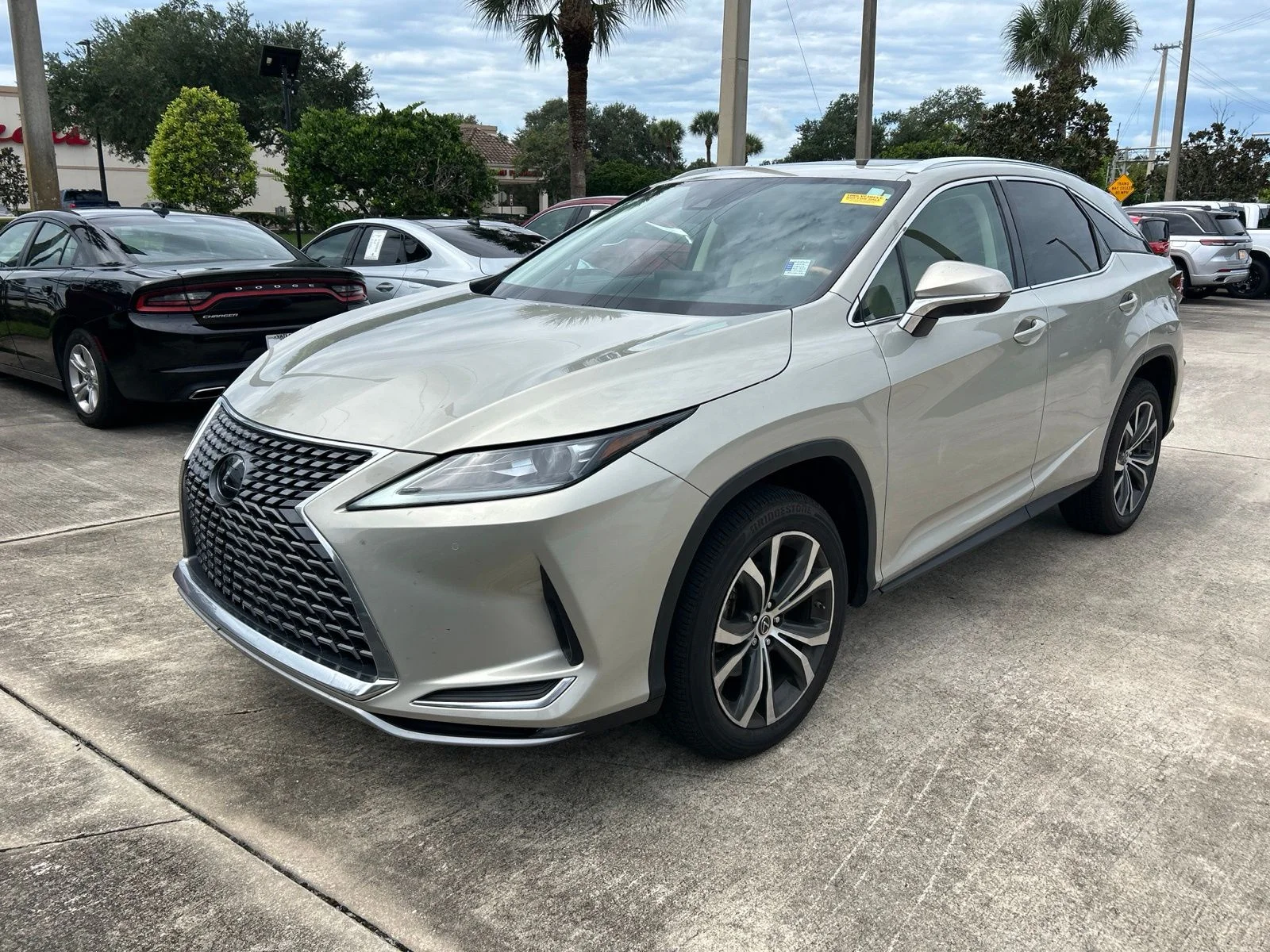 Used 2021 Beige Metallic Lexus 350 image 1