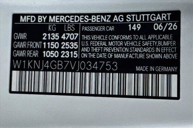 New 2027 Polar White Mercedes-Benz CLA 220 Hybrid image 58