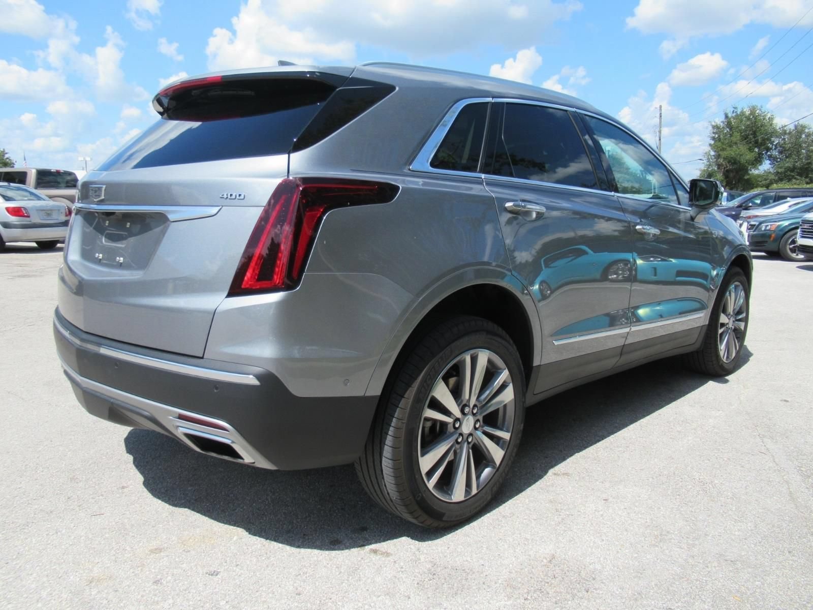 Used 2024 Argent Silver Metallic Cadillac Premium Luxury image 8