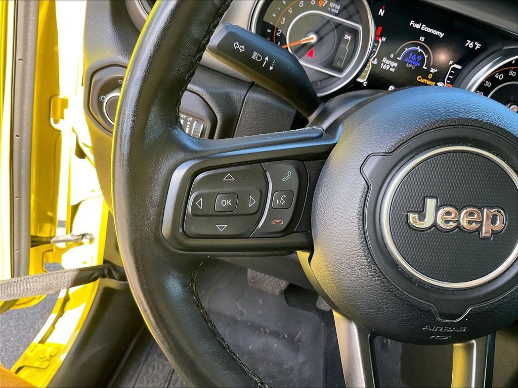 Used 2022 Yellow Jeep Unlimited High Tide image 23