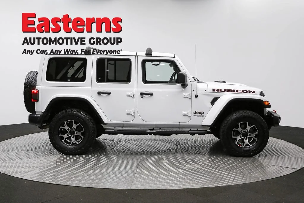 Used 2020 White Jeep Unlimited Rubicon image 4