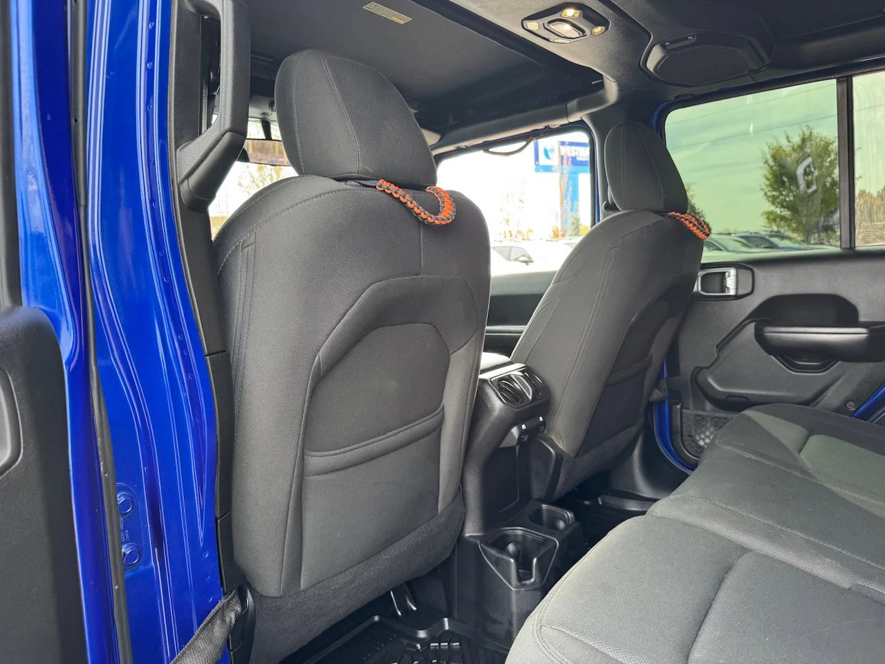 Used 2019 Ocean Blue Metallic Clearcoat Jeep Sport S image 33