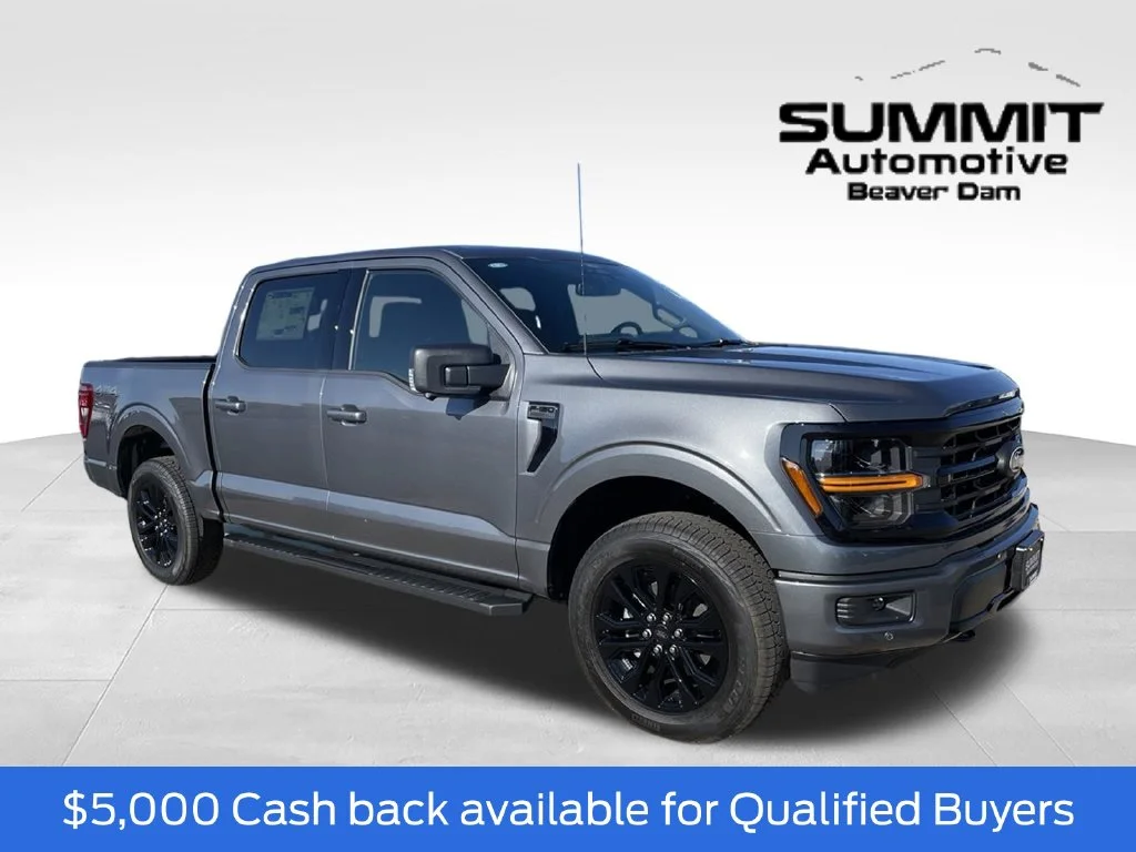 New 2026 Carbonized Gray Metallic Ford XLT image 1