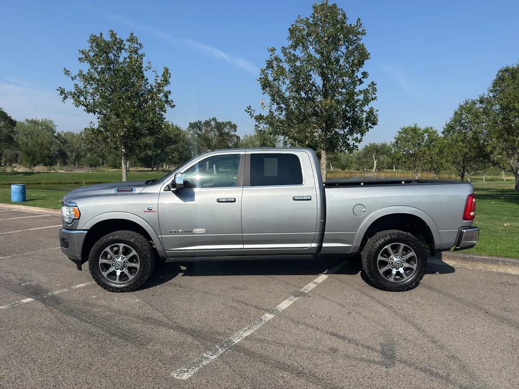 Used 2020 Billet Silver Metallic Clearcoat Ram Longhorn image 2