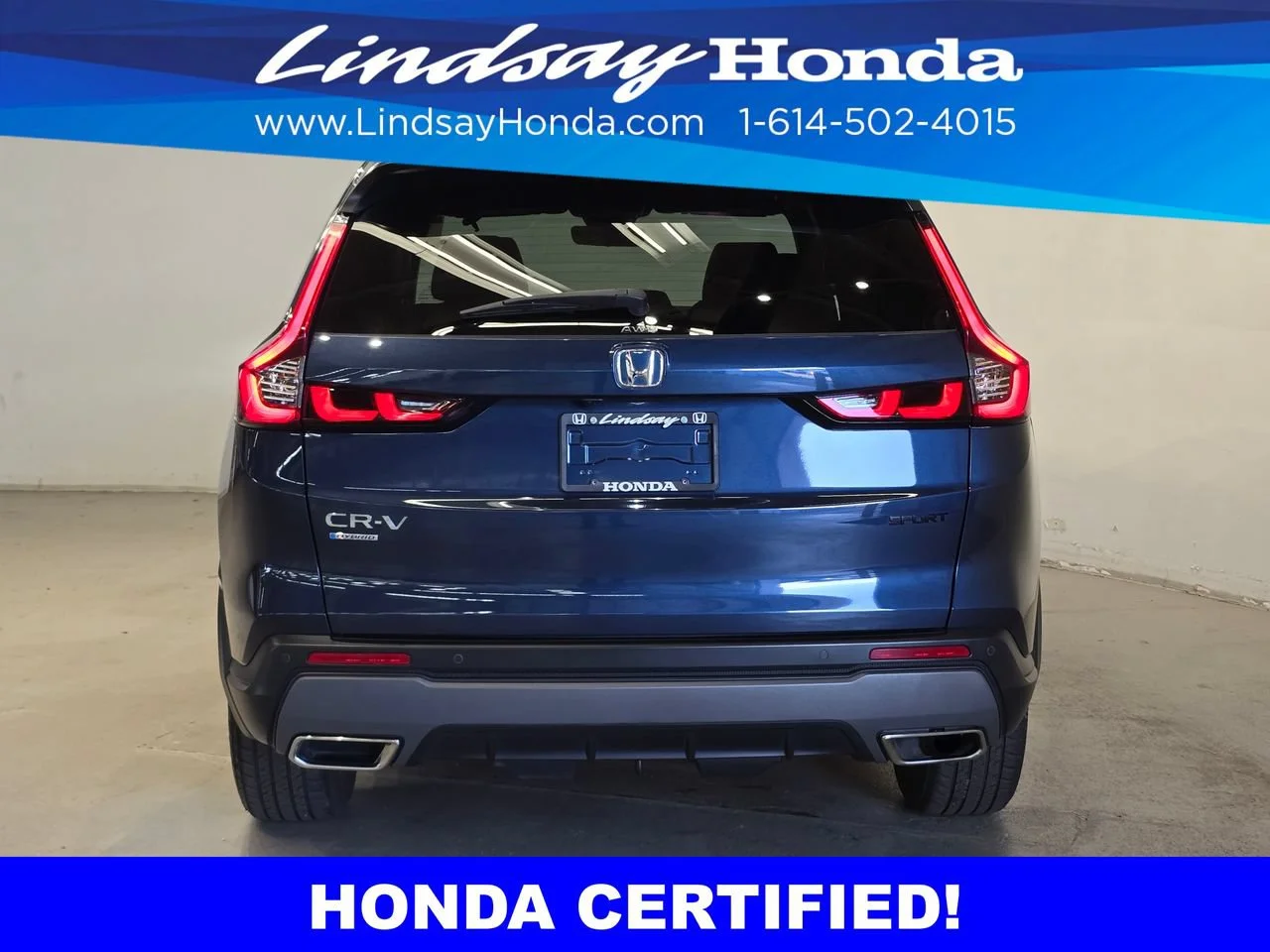 Certified Used 2025 Canyon River Blue Metallic Honda Sport-L image 31
