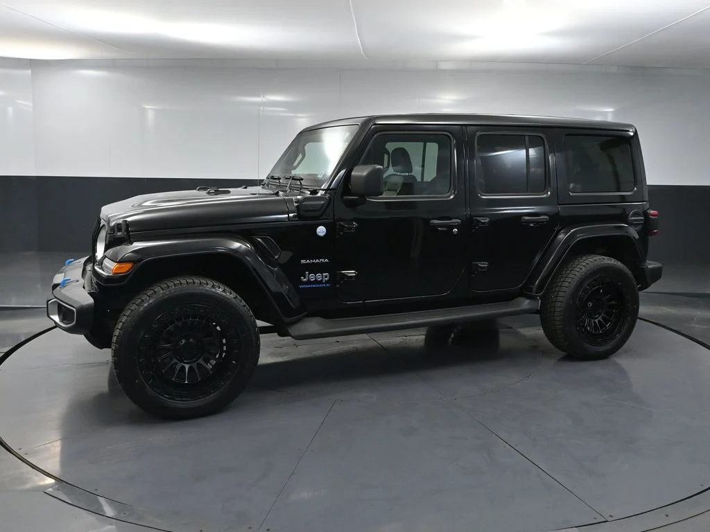 Used 2023 Black Jeep Sahara 4xe image 8