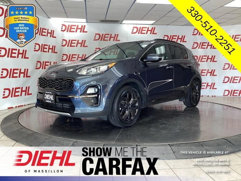 Used 2020 Blue Kia S image 5