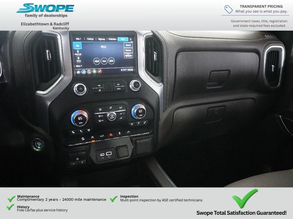 Used 2020 Pacific Blue Metallic GMC SLT image 19