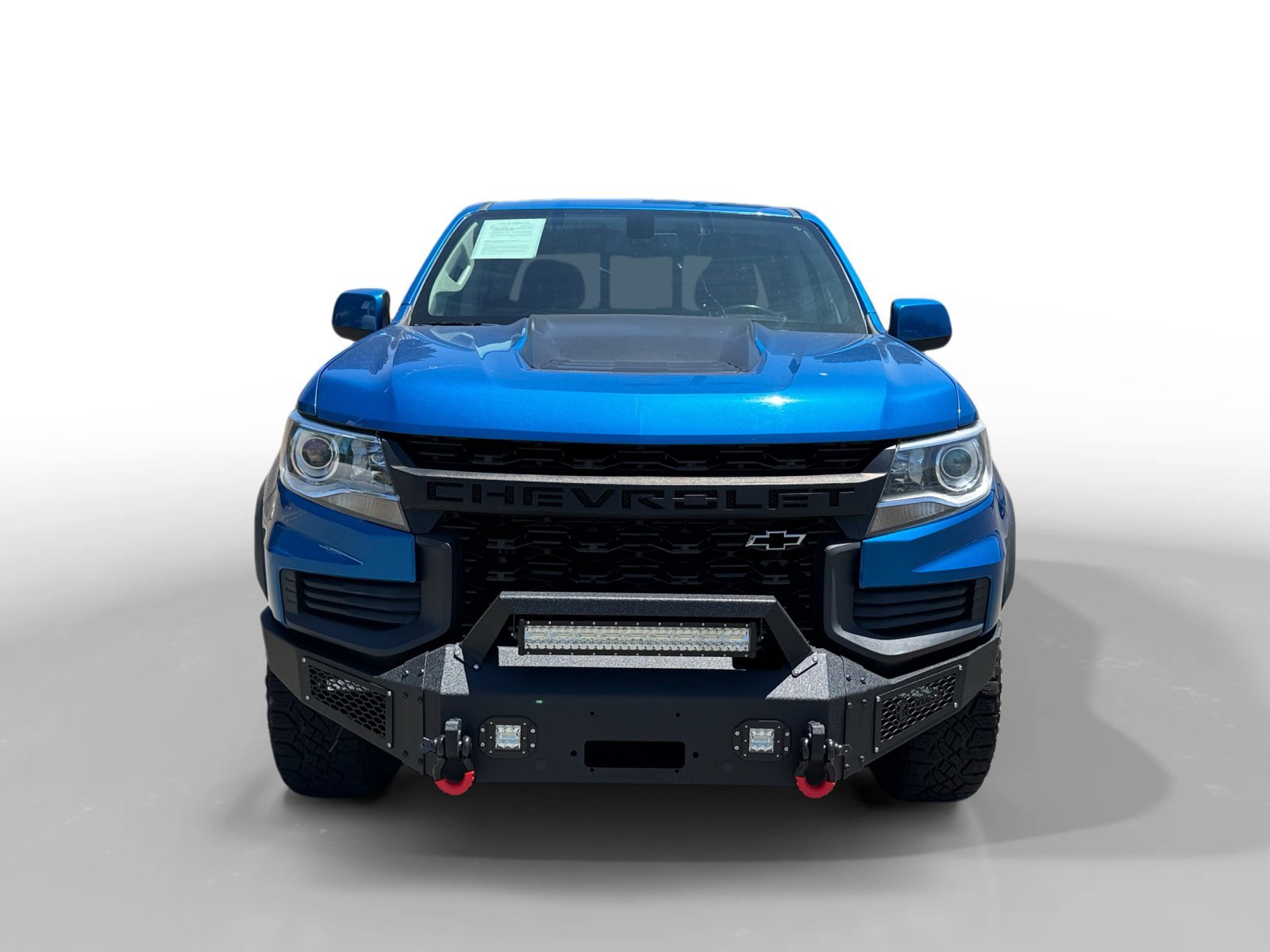 Used 2021 Bright Blue Metallic Chevrolet ZR2 image 8