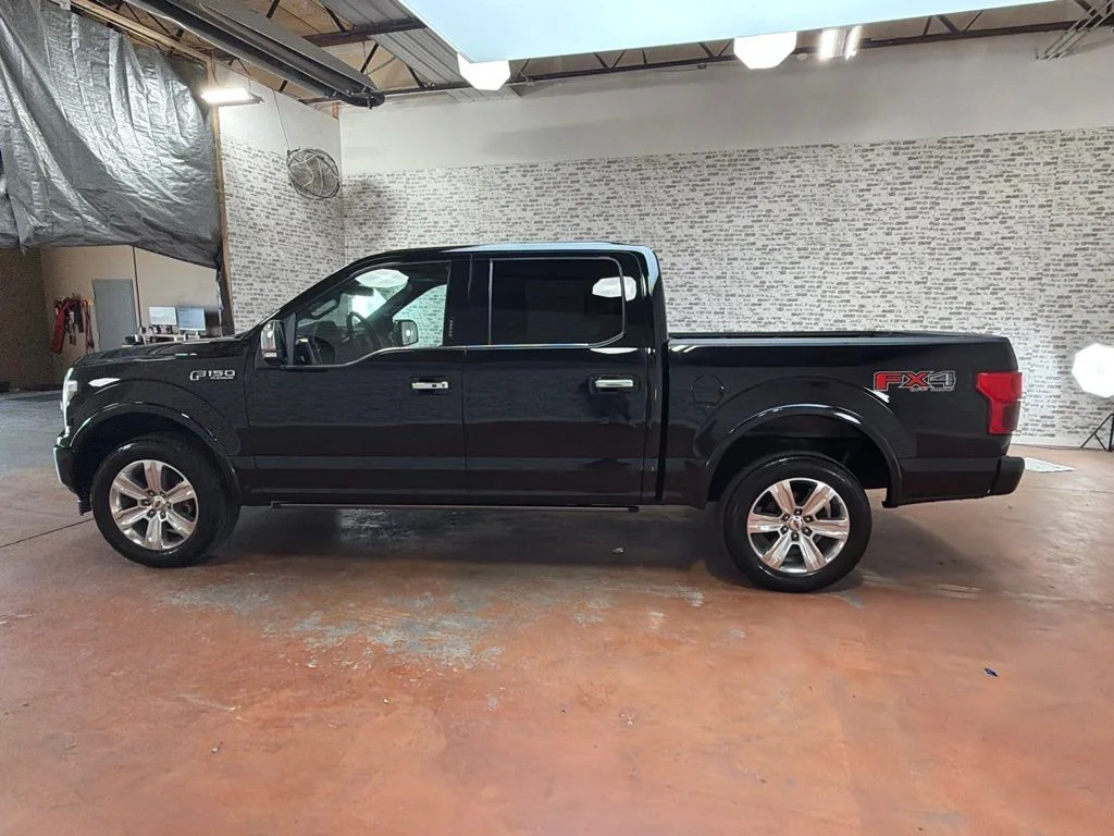 Used 2018 Shadow Black Ford Platinum image 4