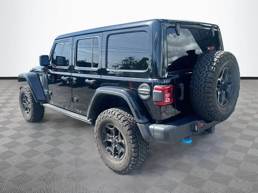 Used 2023 Black Jeep Rubicon 20th Anniversary Edition 4xe image 8