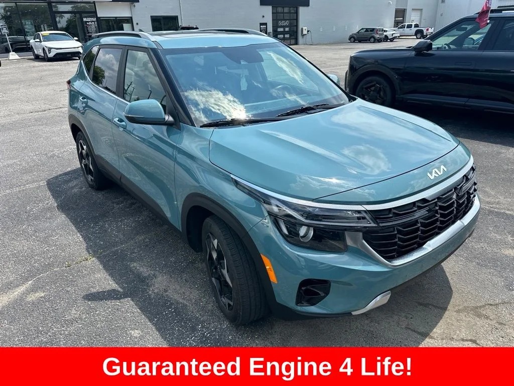 New 2024 Blue Kia EX image 2