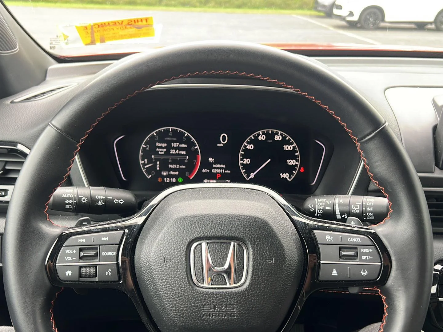 Used 2025 Radiant Red Metallic II Honda Sport image 19