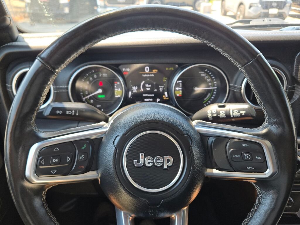 Used 2023 Black Jeep Sahara 4xe image 32
