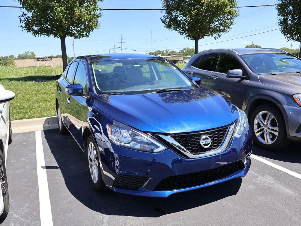Used 2019 Deep Blue Pearl Nissan SV image 5