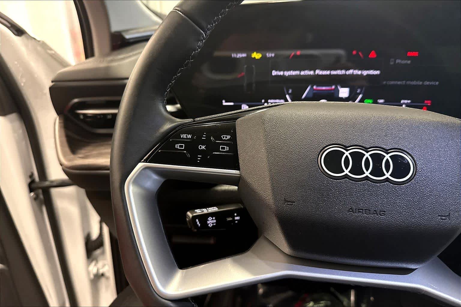 Used 2025 Glacier White Metallic Audi Premium Plus image 24